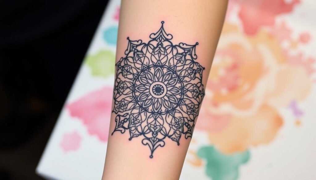 Mandala tattoo artwork