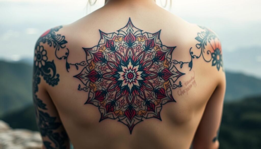 spiritual mandala tattoos