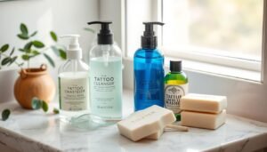 what cleansers are safe for new tattoos